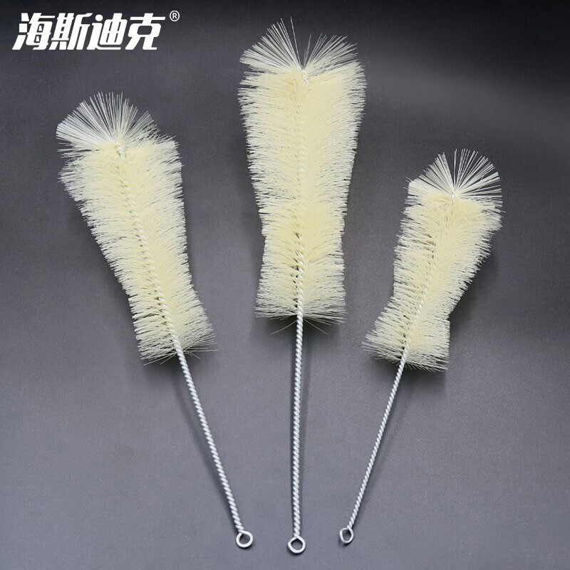 海斯迪克 HKZ-158 三角烧瓶刷 试管刷容量瓶烧杯刷 猪毛刷滴管刷 三角烧瓶刷（大号）