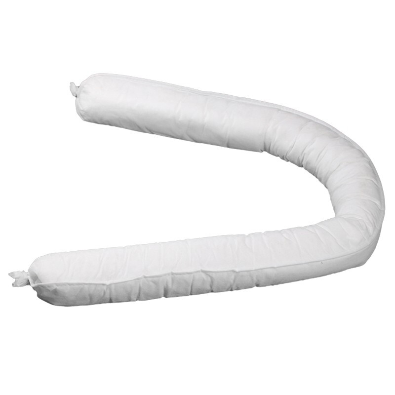 海斯迪克 HKZ-75 吸油条 泄漏应急吸油棉条 吸油围栏拖栏 工业吸油索 7.6cm*1m