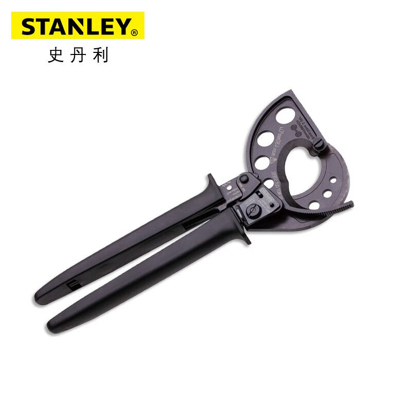 STANLEY/史丹利 棘轮式电缆切割钳54mm STHT73689-8-23
