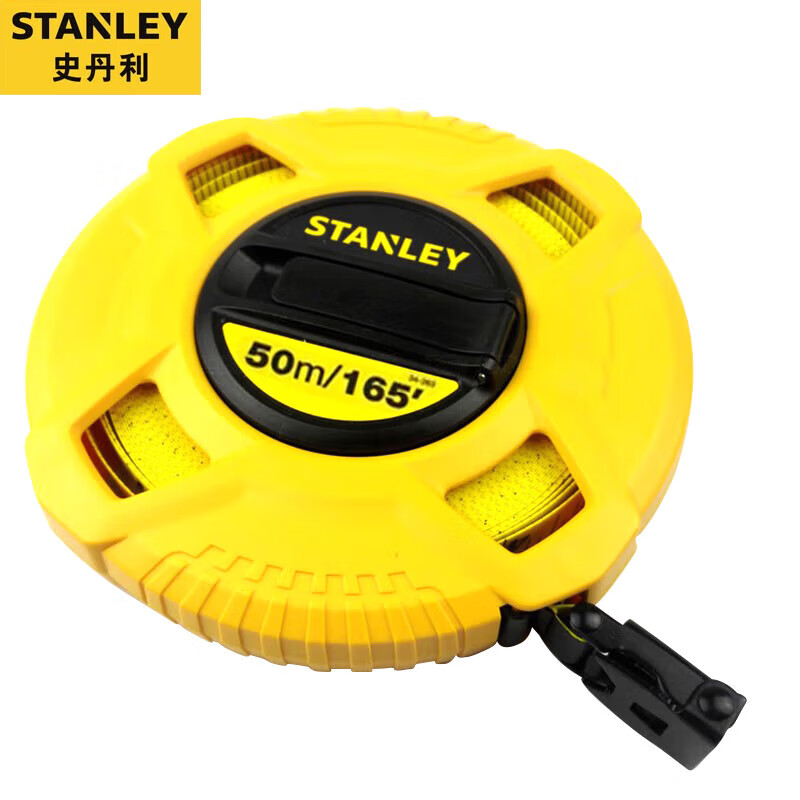 STANLEY/史丹利 密闭式玻璃纤维公英制卷尺50m STHT34263-8-23