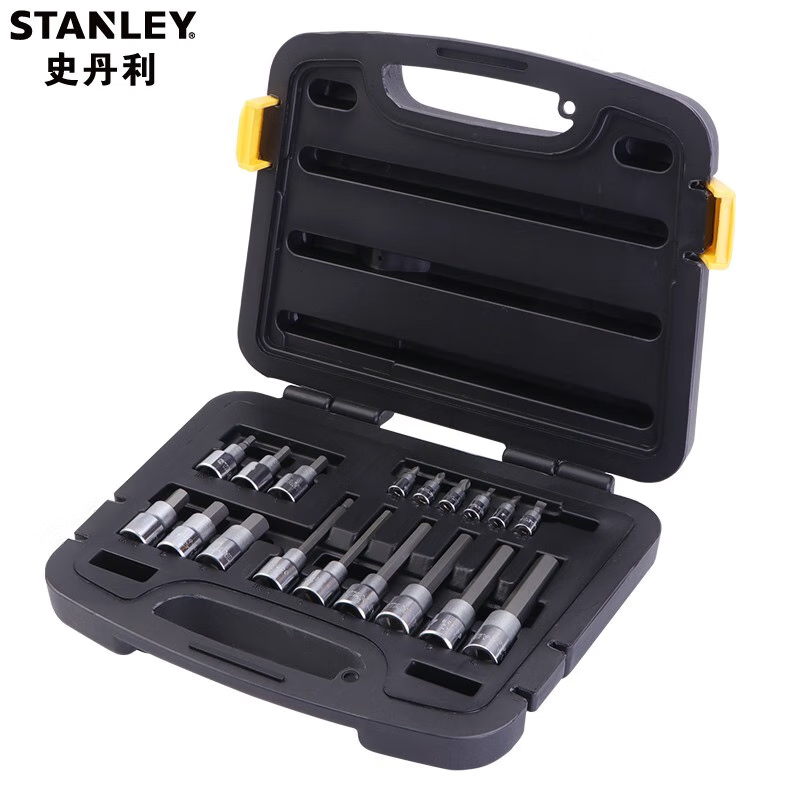 STANLEY/史丹利 18件套6.3MM,12.5MM系列旋具套筒组套 91-940-22