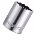 STANLEY/史丹利 12.5MM系列公制12角标准套筒10mm 86-542-1-22