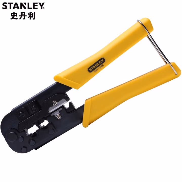STANLEY/史丹利 电讯接头压接钳4P/6P/8P 190mm 84-866-22