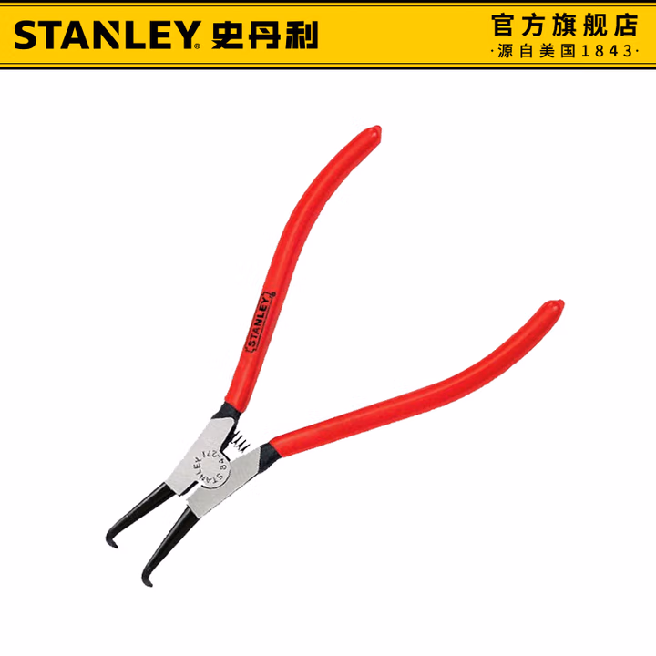 STANLEY/史丹利 弯嘴轴用挡圈钳7