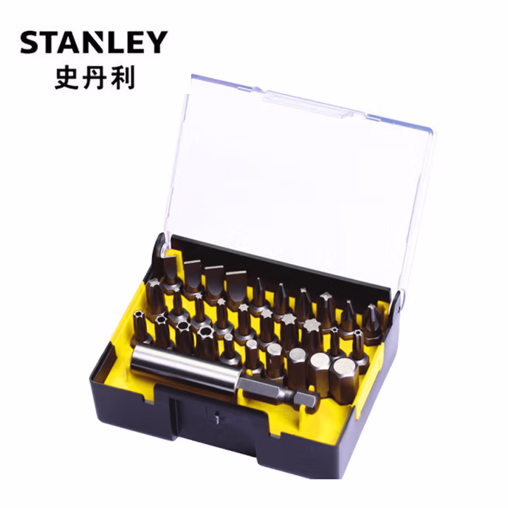 STANLEY/史丹利 31件6.3MM系列旋具头和磁性接杆组套B 63-412-23