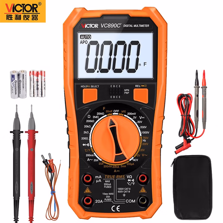 VICTOR/胜利仪器 数字万用表 VC890C+