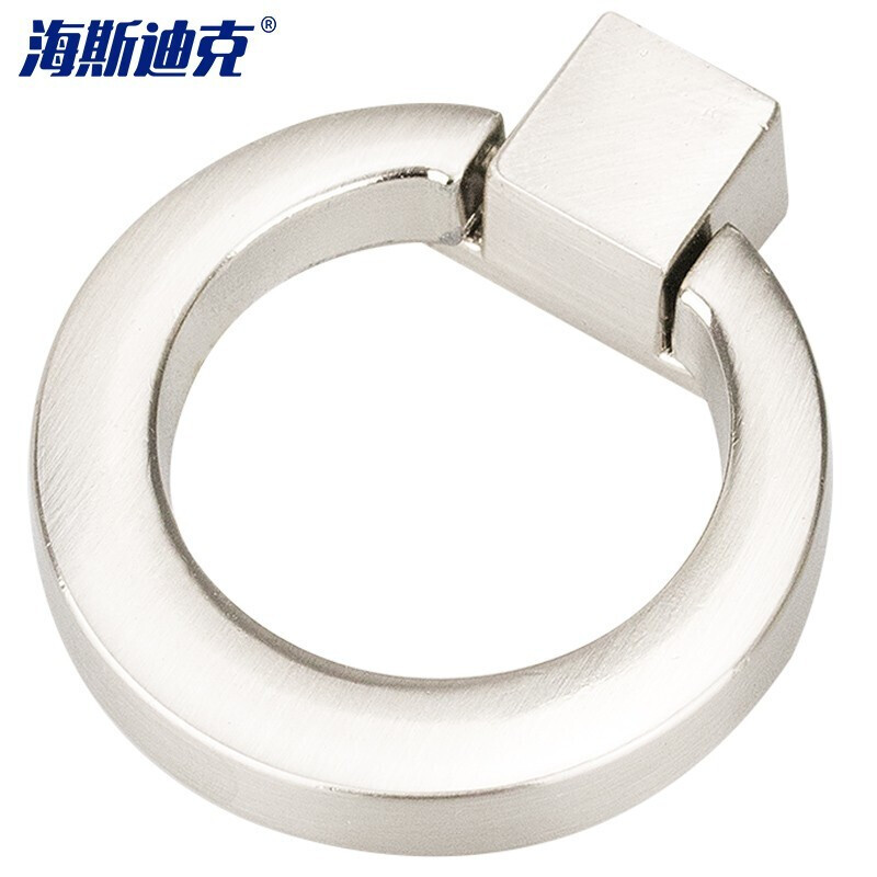 海斯迪克HKSY-83 拉环把手 圆环吊环拉手 现代简约衣柜抽屉把手 拉丝