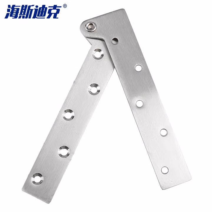 海斯迪克HKSY-78 不锈钢鸡嘴铰链 边转轴翻窗铰链 七字形铰门窗铰链 不锈钢合页 特大号