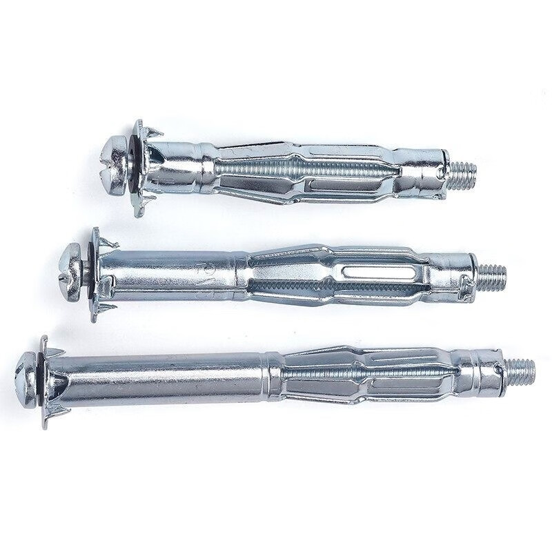 海斯迪克HKSY-123 空心砖膨胀螺丝 中空壁虎飞机膨胀螺栓 5*52（30个）