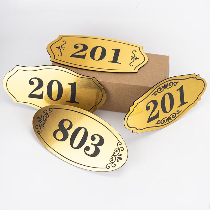 海斯迪克 gnxy-353 亚克力推拉牌定制门店标识门牌 绿色10*10cm(推拉一对)