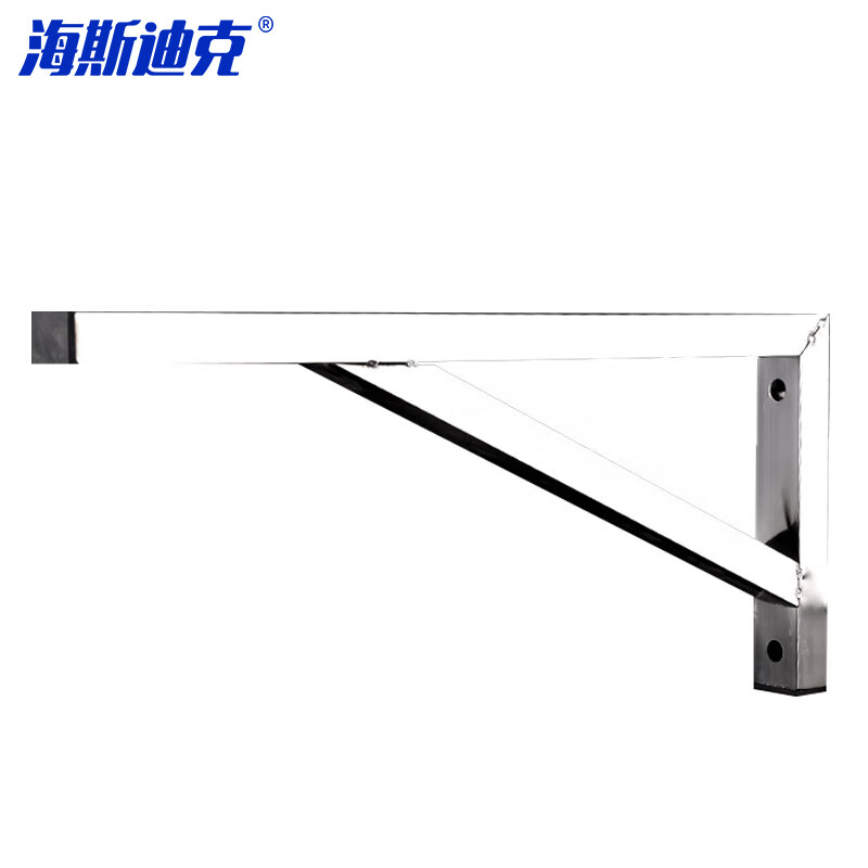 HYSTIC/海斯迪克 HKsq-173 不锈钢方管 三角大理石台面支撑架 台下盆支架 三角固定架 不可伸缩50T（一副）