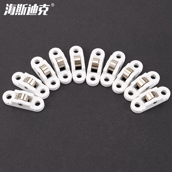 HYSTIC/海斯迪克 HKsq-147 纱窗滑轮 铜轮塑料外框 滑轮顺滑 轻音 10个装 宽10mm