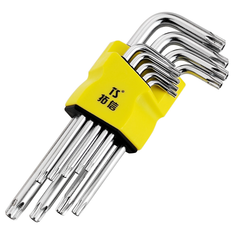 TS/拓信 9件加长中孔花形扳手 330126