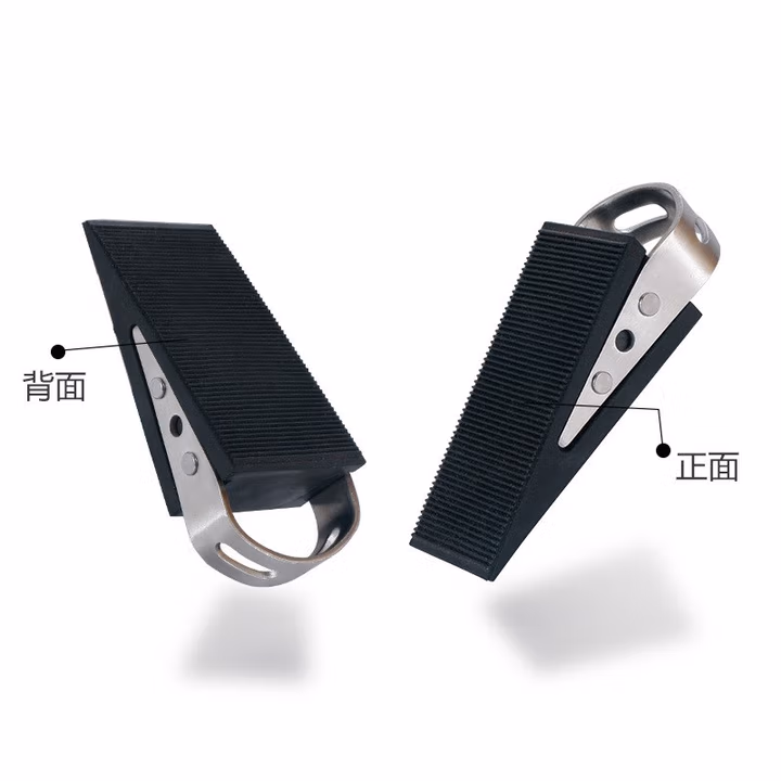 HYSTIC/海斯迪克 HKDP-21 不锈钢免钉免打孔防滑橡胶防撞门门挡门塞 配免打孔托套