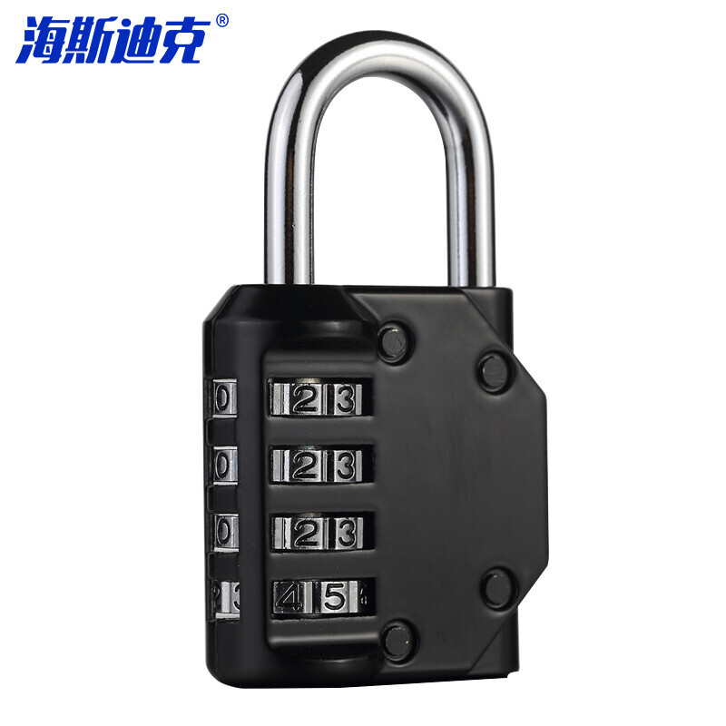 HYSTIC/海斯迪克 4位房门柜子加长挂锁 密码锁HKsq-301 短梁