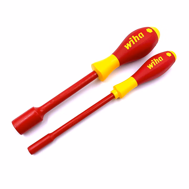 WIHA/威汉 Softfinish 电工绝缘螺母套筒螺丝刀 00853