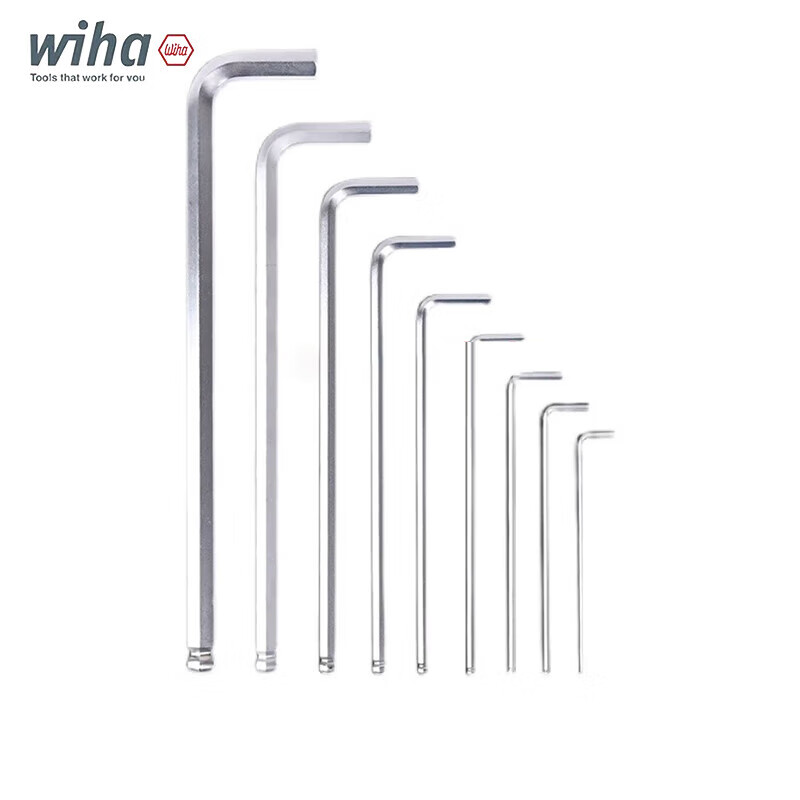 WIHA/威汉 镀铬球头L型内六角扳手 07922