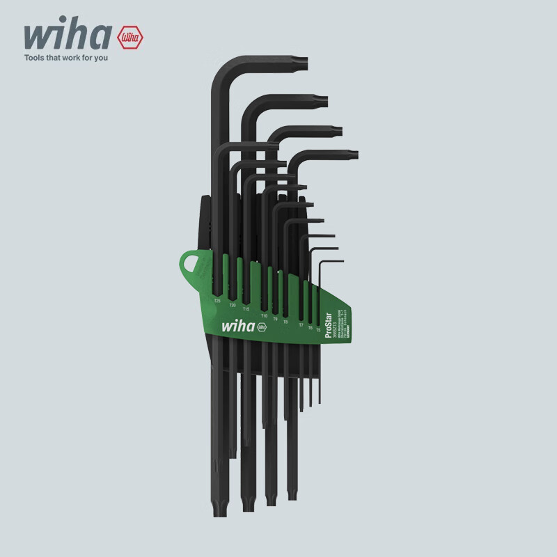 WIHA/威汉 ProStar Torx 发黑扳手13件套 24852