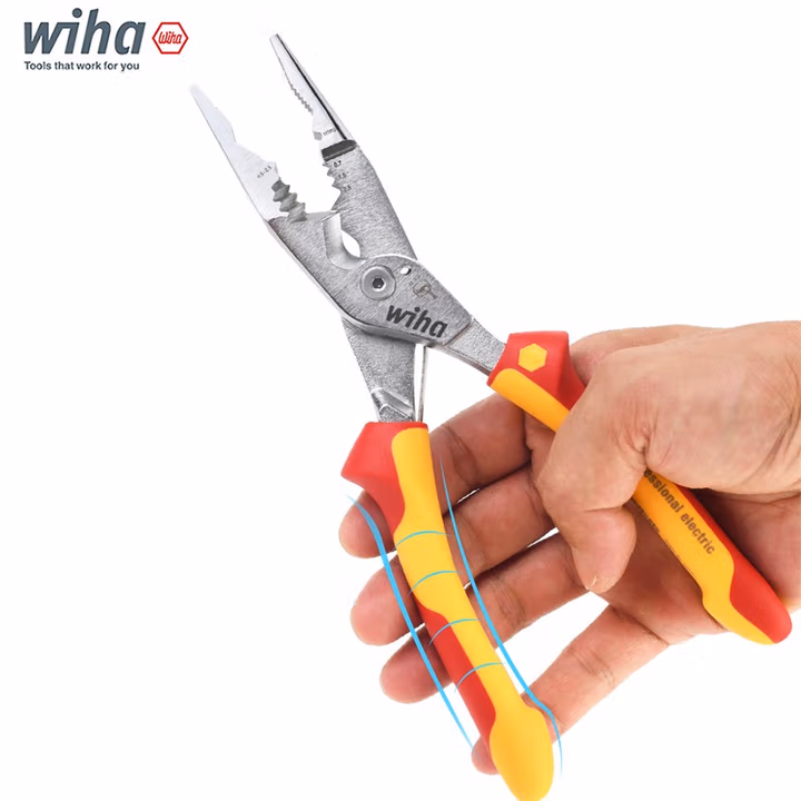 WIHA/威汉 wiha威汉黑森林8合1多功能绝缘电工钳 45489