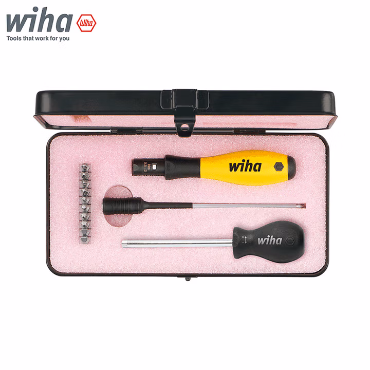 WIHA/威汉 TorqueVario-S防静电可调式扭力螺丝刀13件套 43898