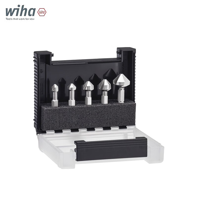 WIHA/威汉 六角柄沉孔铰刀5件套 28027
