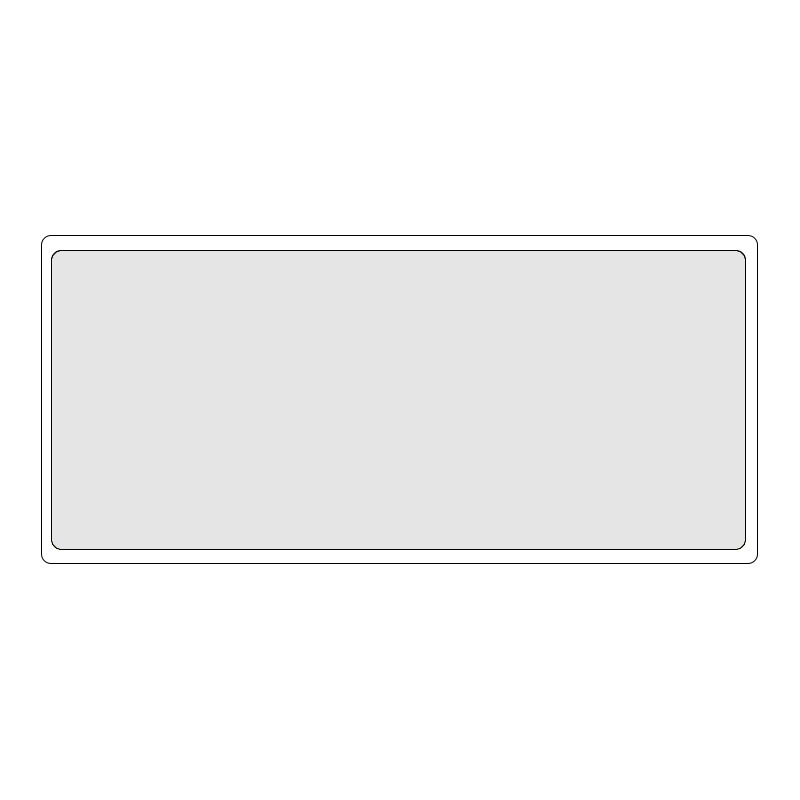 海斯迪克 HKBS05 亚克力门牌（2张） 办公室 科室牌 公司部门标识牌 标志牌 背胶 小心玻璃/蓝