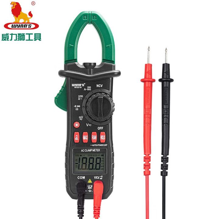 WYNNS/威力狮 钳型万用表 W3316