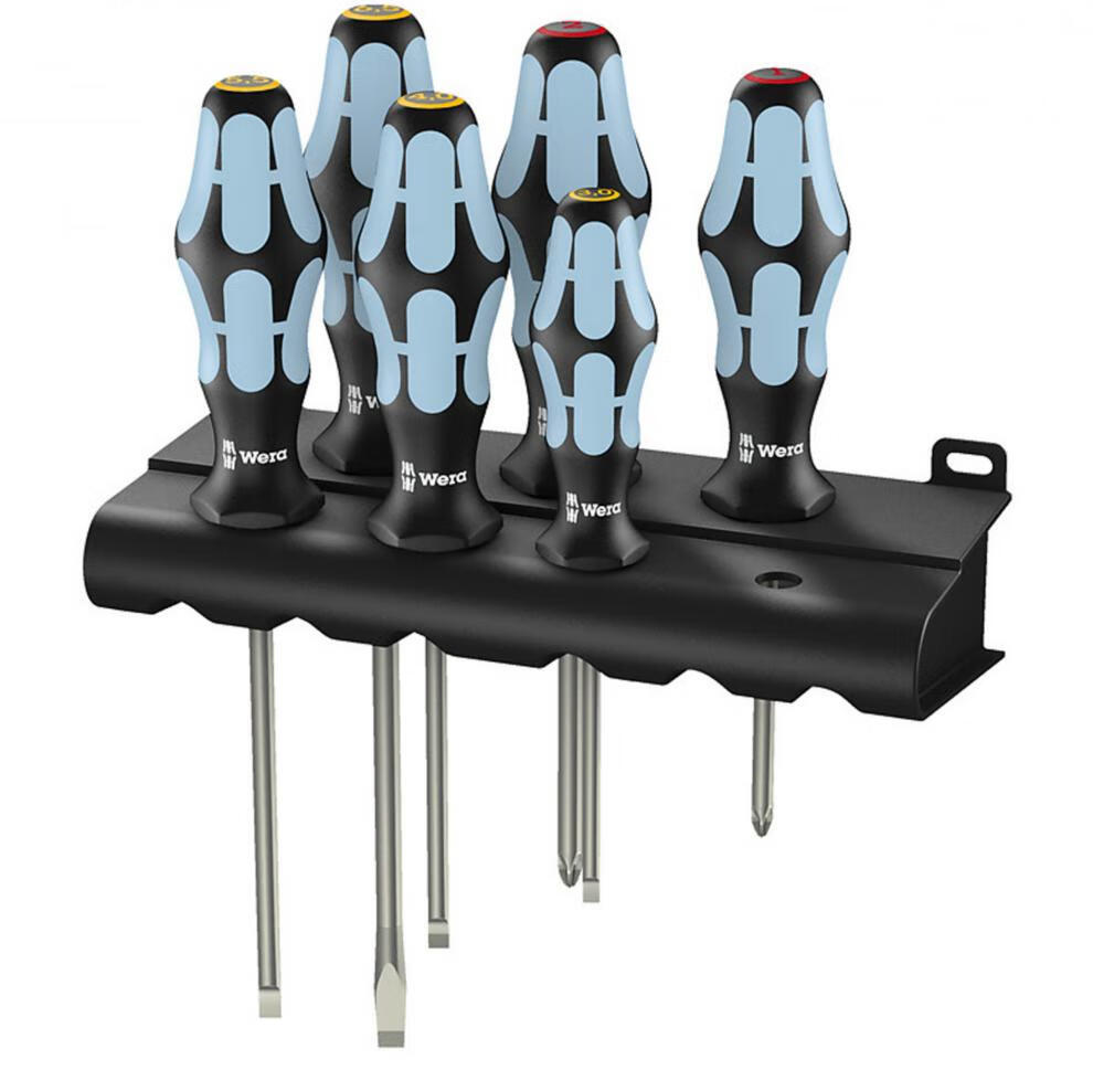 WERA/维拉 3334/6 不锈钢螺丝刀组套 05032060001
