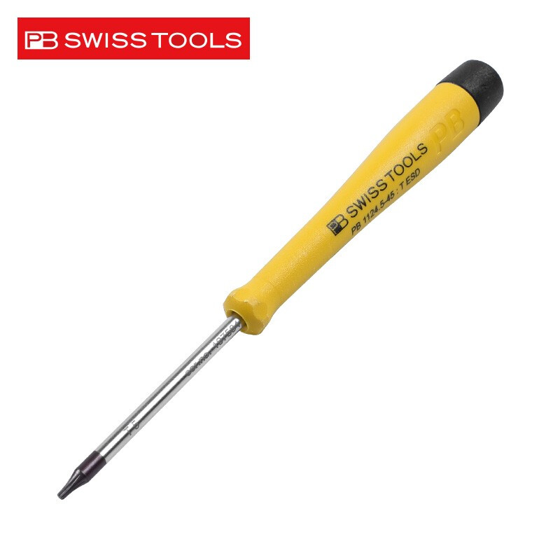 PB SWISS TOOLS/ 瑞铂 ESD精密内六角螺丝刀2.5×90 PB 1123.2,5-90