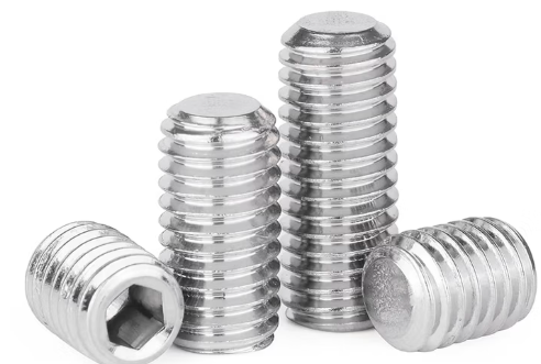 劲功 304不锈钢内六角平端紧定螺丝无头 GB77M8*10(50个)