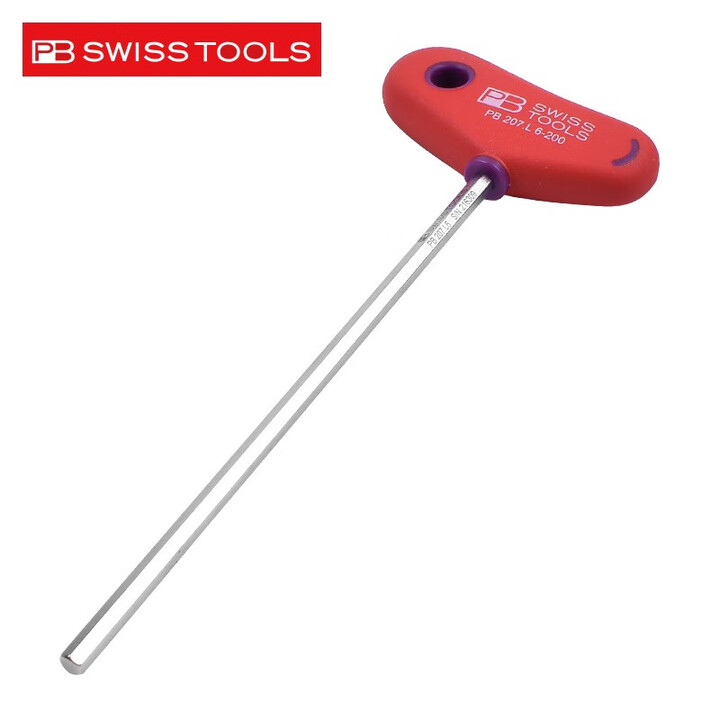 PB SWISS TOOLS/ 瑞铂 T形内六角扳手 5.5×150 PB 207.L 5,5-150