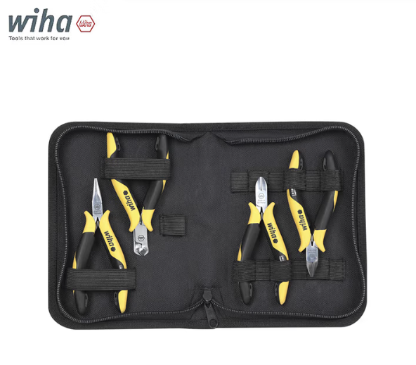 WIHA/威汉 专业防静电钳子4件套 33507
