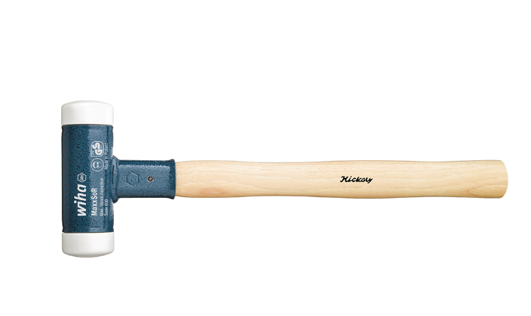 WIHA/威汉 核桃木手柄无反弹软面锤，超硬 39012