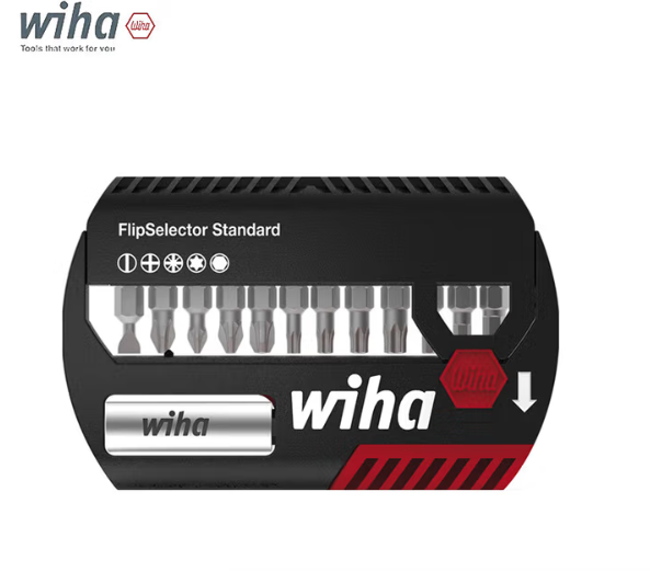 WIHA/威汉 FlipSelector标准批头匣13件套 C6.3x25mm 39078
