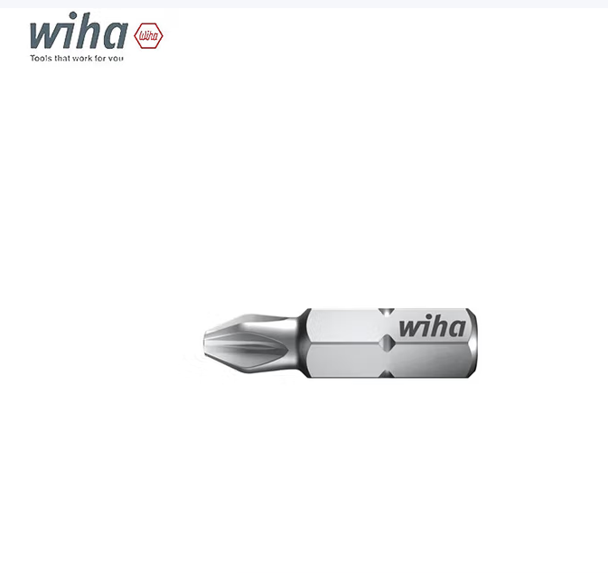 WIHA/威汉 盒装标准批头 10只装 细头C6.3x25mm 35834