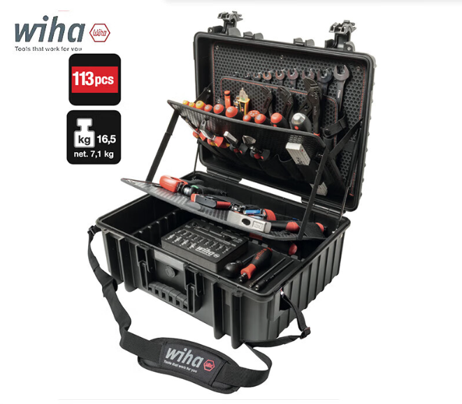 WIHA/威汉 XL暖通系统工具箱112件套 45237