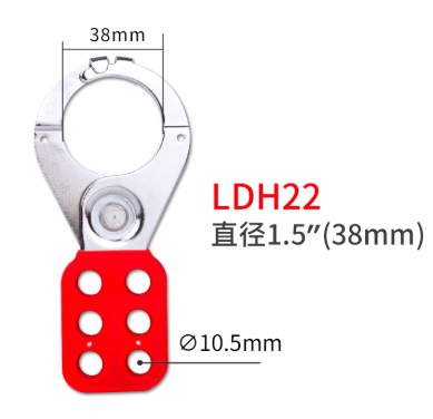 GC 钢制安全锁钩 1.5寸钢制带钳口搭扣LDH22