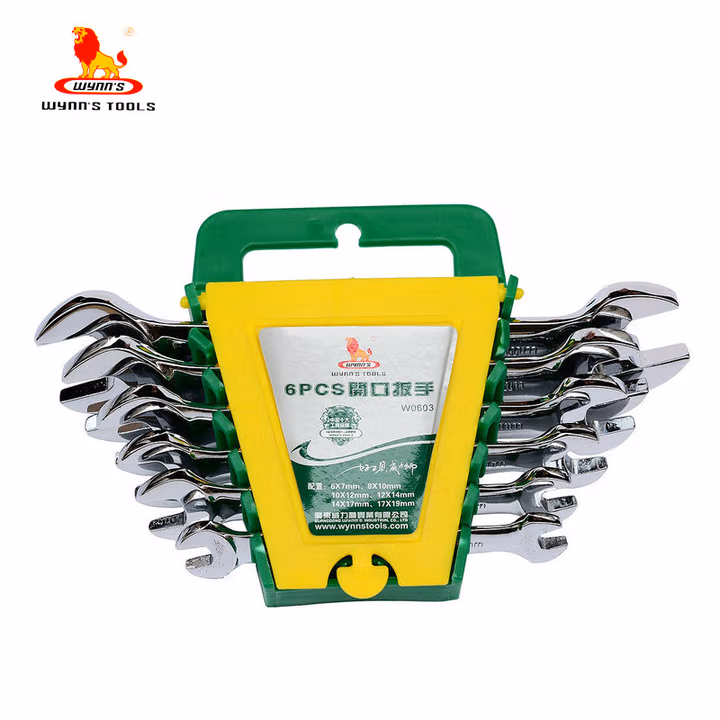 WYNNS/威力狮 塑料架组套开口扳手 6PC W0603