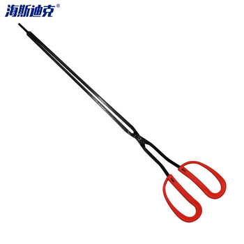 海斯迪克 HK-5064 煤饼夹 长柄扁头火钳垃圾夹垃圾钳 环保夹拾物器 手工铁钳 52cm（2把）