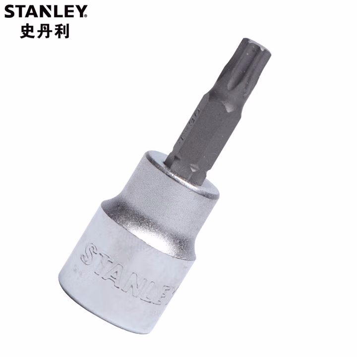 STANLEY/史丹利 10MM系列中孔花形旋具套筒TT25 93-085-1-22