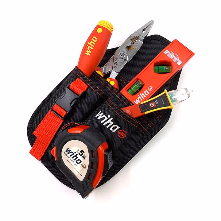 WIHA/威汉 黑森林绝缘螺丝刀带电笔.8合一电工钳8件套 90030C