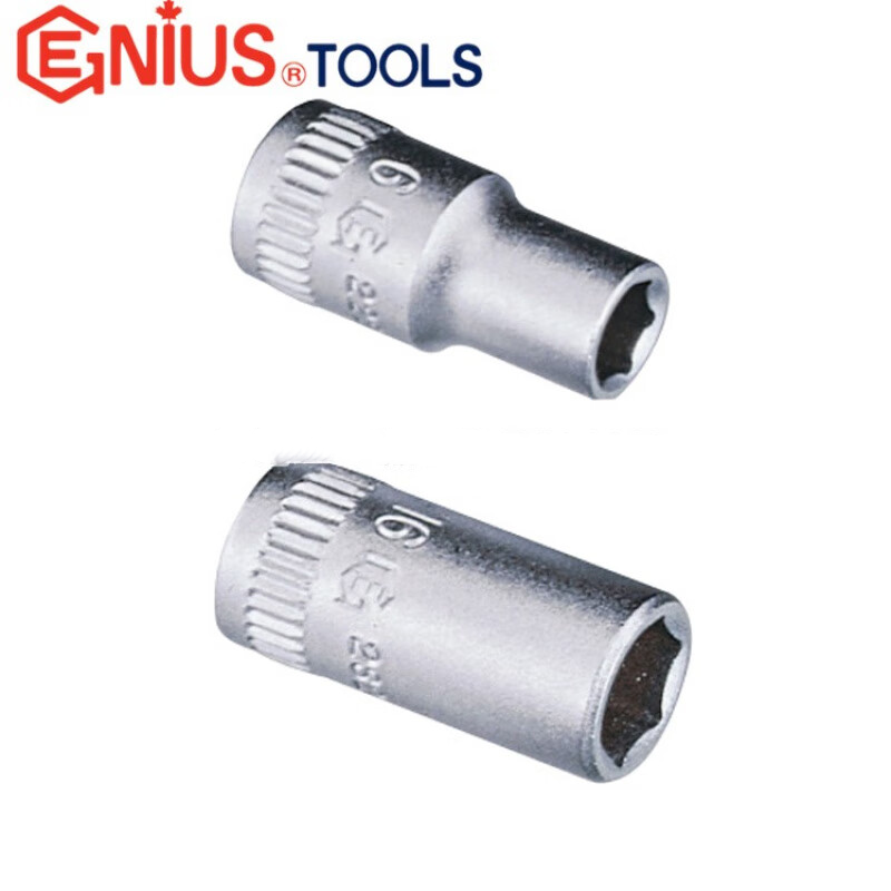 GENIUS/天赋 1/4″手动英制6角套筒 282516