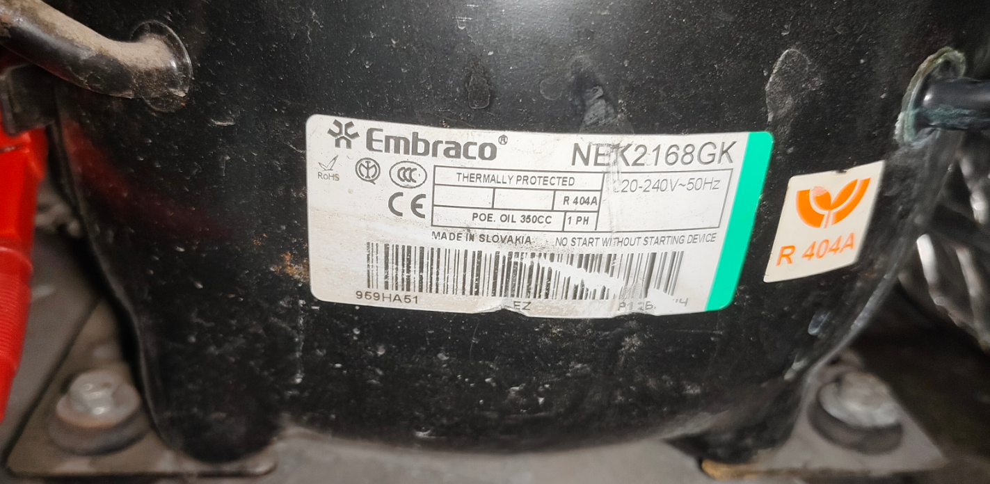 国产 压缩机 NEK2168GK220-240V～50Hz