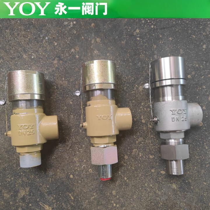 YOY/永一 A21F系列弹簧微启式外螺纹安全阀 A21F-40C-DN40