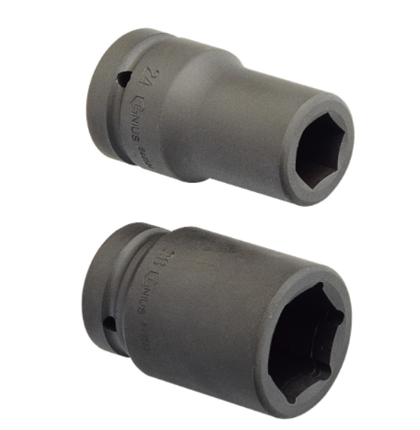 GENIUS/天赋 1″气动公制6角长套筒（铬钼钢） 849527