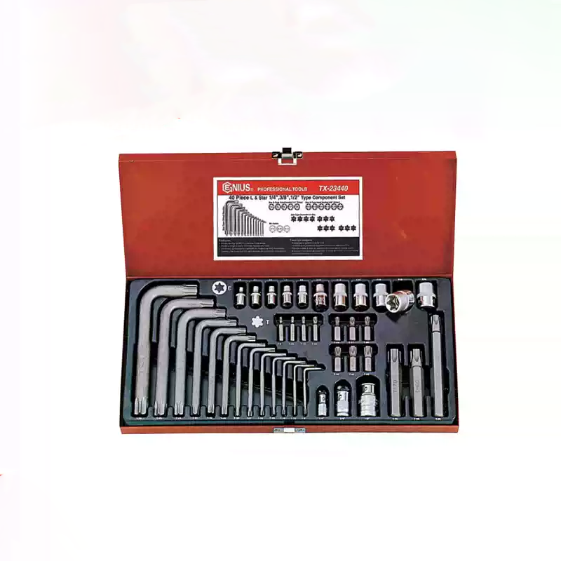 GENIUS/天赋 星形套筒扳手组（40件套） TX-23440