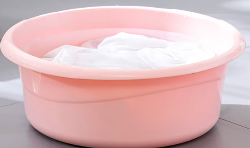 茶花 塑料洗脸盆 39厘米，加厚把手盆