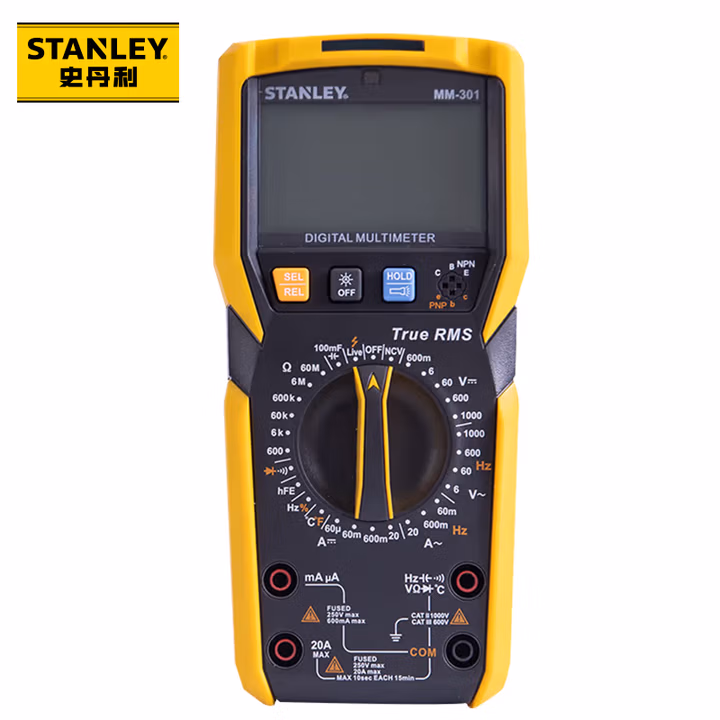 STANLEY/史丹利 智能NCV多功能数字万用表 MM-301-23C