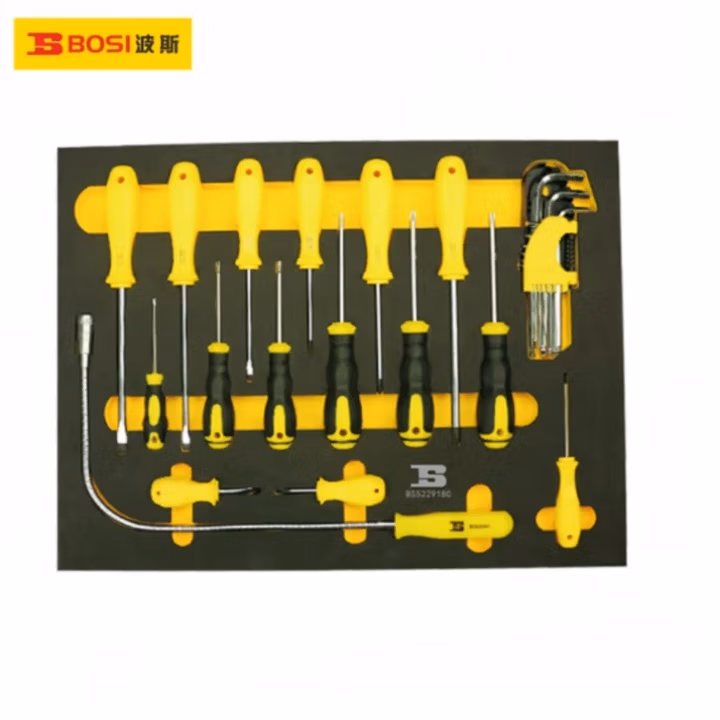 BOSI/波斯 工具车组套-169件综合维修组套-C托（522918C） BS522918C