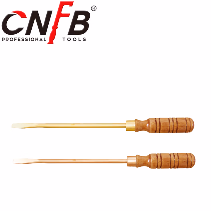 天津桥防/CNFB 防爆一字木柄螺丝刀 BET8265-1028